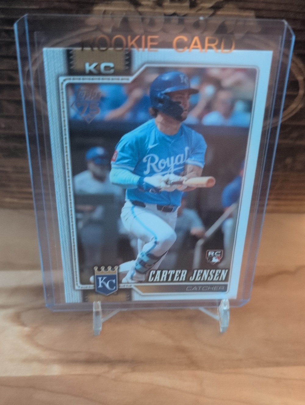 2026 Topps Series 2 Carter Jensen Rookie Card Royals